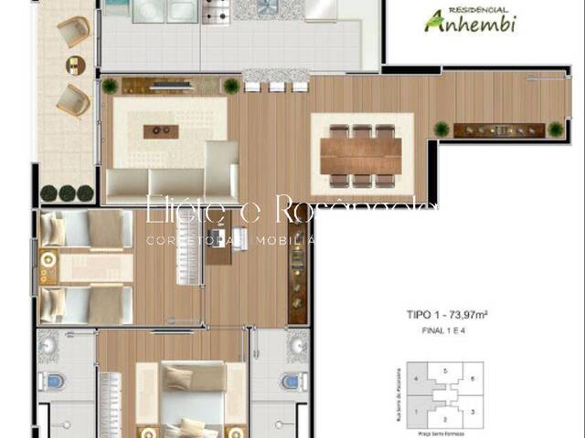 #AP0133 - Apartamento para Venda em São José dos Campos - SP