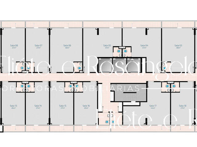 #SA0876 - Sala para Locação em São José dos Campos - SP - 3