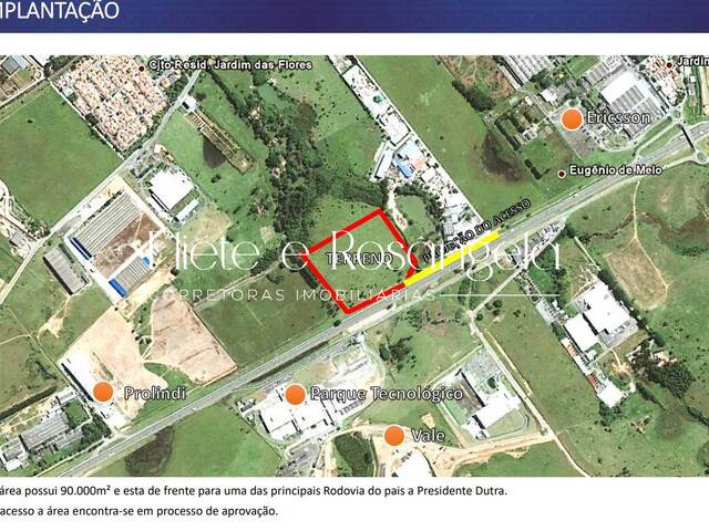 #AR1278 - Área para Incorporação para Venda em São José dos Campos - SP - 2